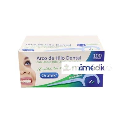 ARCO HILO DENTAL DOBLE 100UD. INDIVIDUALES ORATEK