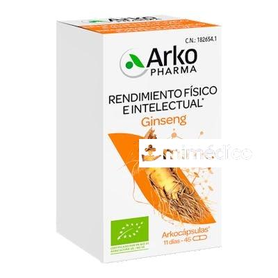 GINSENG 45ARKOCAPSULAS. BIO ARKOPHARMA