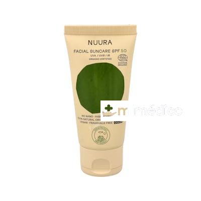 CREMA SOLAR FACIAL SPF50+ COLOR 50ML. ECO NUURA