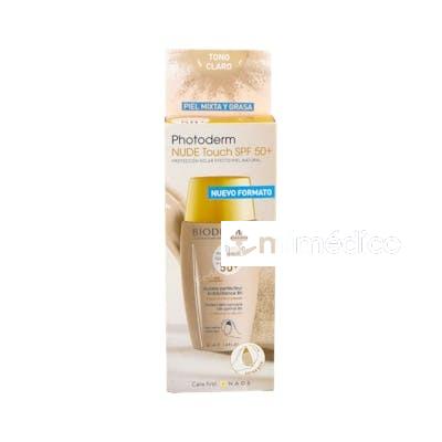 PHOTODERM NUDE SPF50+ COLOR CLARO 40ML. BIODERMA