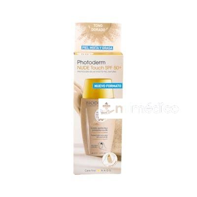 PHOTODERM NUDE SPF50+ COLOR DORADO 40ML. BIODERMA