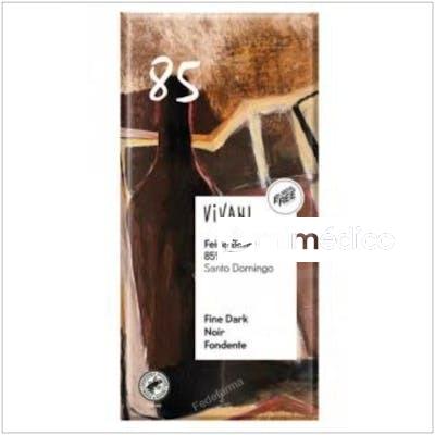 CHOCOLATE NEGRO 85% SANTO DOMINGO 100GR. BIO VEGAN VIVANI