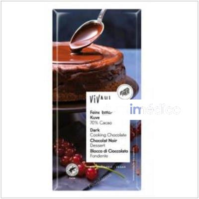 CHOCOLATE NEGRO 70% PARA POSTRES 200GR. BIO VEGAN VIVANI