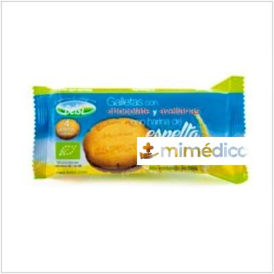 GALLETAS DE ESPELTA CON CHOCOLATE Y AVELLANAS 4UDS BELSI