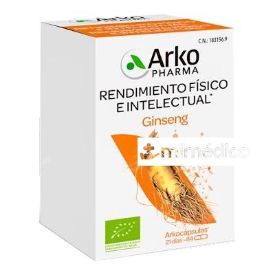 GINSENG 84ARKOCAPSULAS. BIO ARKOPHARMA
