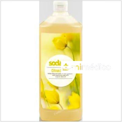JABON DE MANOS CITRICOS-OLIVA 1L. SODASAN