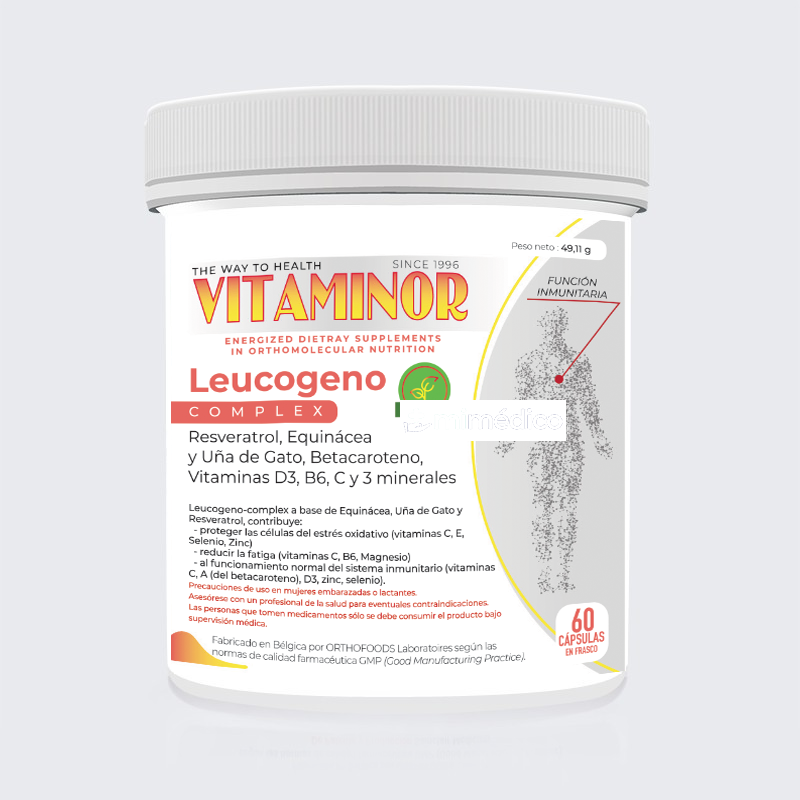 LEUCOGENO COMPLEX 60 CAPS VITAMINOR
