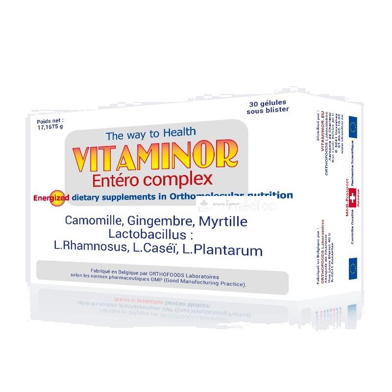 ENTERO COMPLEX 60 CAPS VITAMINOR