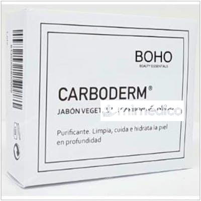 CARBODERM CARBON ACTIVADO JABON PASTILLA  100GR. BOHO