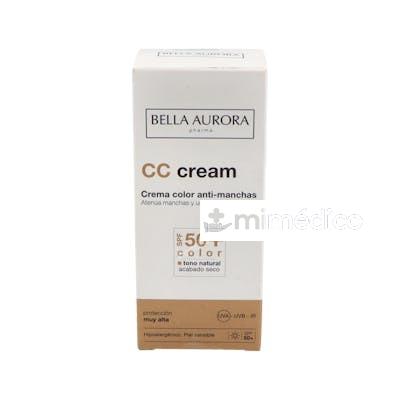CREMA COLOR SOLAR SPF 50+ PIEL SENSIBLE 30ML. BELLA AURORA