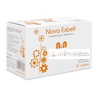 NOVA ESBELT SABOR MANDARINA 50SBRS. SG VEGAN N&N NOVA NUTRICION