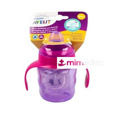 VASO BOQUILLA BLANDA ROSA 200ML. SCF551/03 AVENT