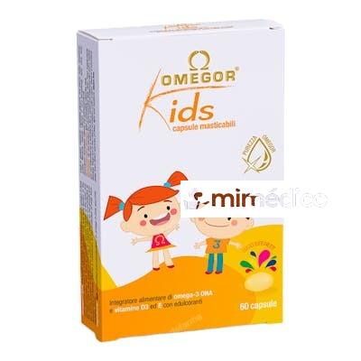 OMEGOR KIDS MASTICABLE 60CAP. UGA NUTRACEUTICALS