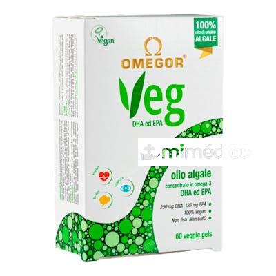 OMEGOR VEG OMEGA 3 VEGETAL 60CAP. UGA NUTRACEUTICALS