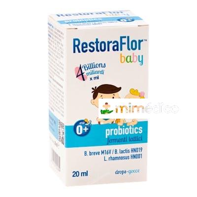 RESTORAFLOR BABY PROBIOTICOS 250ML. UGA NUTRACEUTICALS