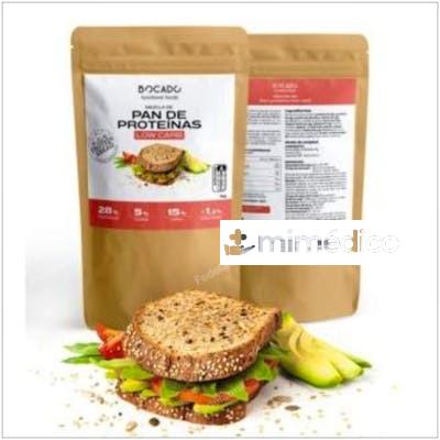 MEZCLA PAN DE PROTEINAS LOW CARB HIGH PROTEIN 1KG. BOCADO