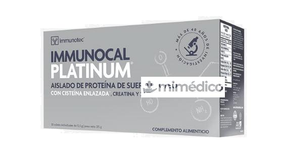 IMMUNOCAL PLATINUM 30 SOBRES GLUTATION IMMUNOTEC