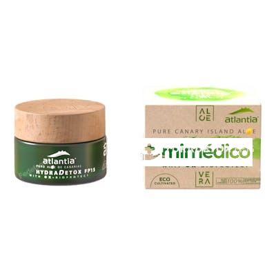 HYDRADETOX FP15 CREMA HIDRATANTE CON ALOE 50ML ATLANTIA