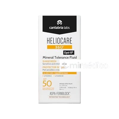 HELIOCARE 360  SPF50 MINERAL TOLERANCE FLUIDO 50ML HELIOCARE