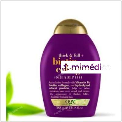 CHAMPU DE BIOTINA Y COLAGENO 385ML. OGX