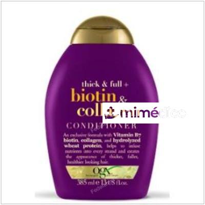ACONDICIONADOR DE BIOTINA Y COLAGENO 385ML. OGX
