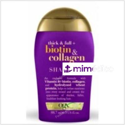CHAMPU BIOTINA Y COLAGENO 88ML. OGX