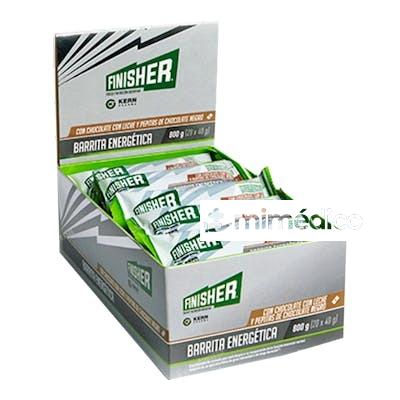 FINISHER BARR ENERG CHOCO CON LECHE Y PEPITAS 20UD FINISHER