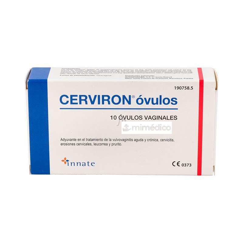 PRIMACOL (CERVIRON) OVULOS 10 UNID INNATE