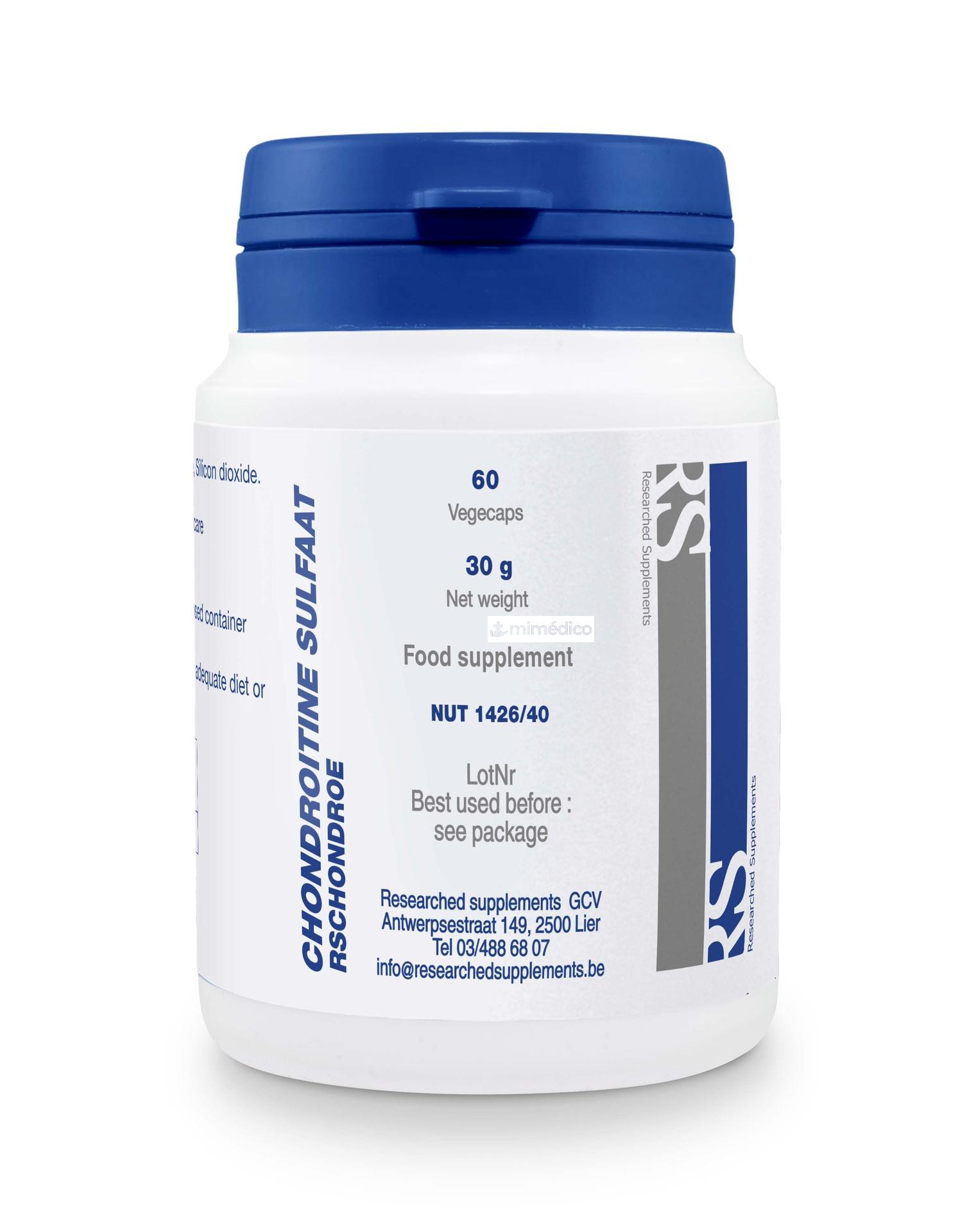 CHONDROÏTIN SULPHATE 60 VCAPS NUTRINED