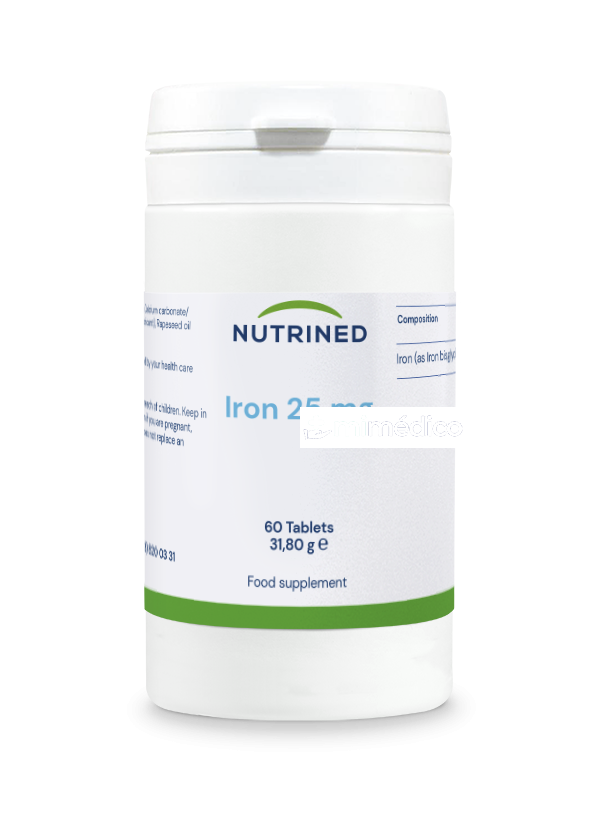 IRON 25 MG 60 VCAPS NUTRINED