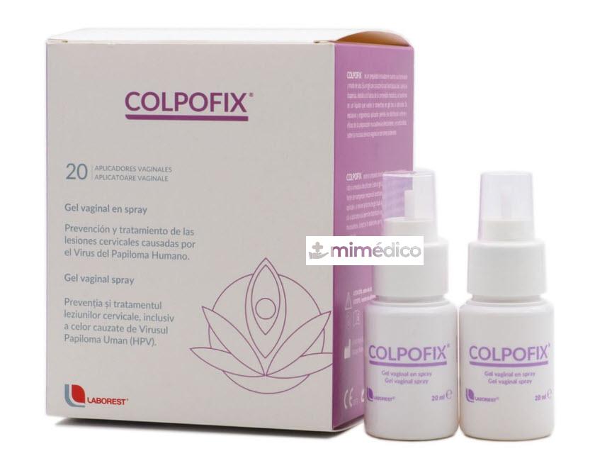 COLPOFIX GEL VAGINAL EN SPRAY 20 APLICADORES VAGINALES