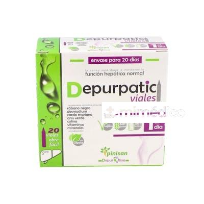 DEPURPATIC UNICADOSE 20VIALES PINISAN