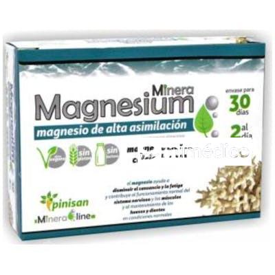 MINERALINE MAGNESIUM 60CAP. PINISAN