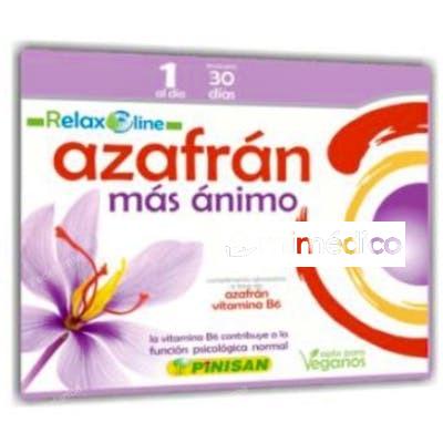 RELAX LINE AZAFRAN MAS ANIMO 30CAP. PINISAN