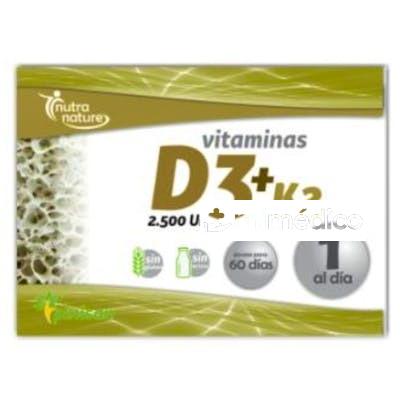 VITAMINA D3+K2 60CAP. PINISAN