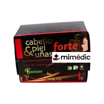 CABELLO, PIEL Y UÑAS FORTE 12VIALES PINISAN