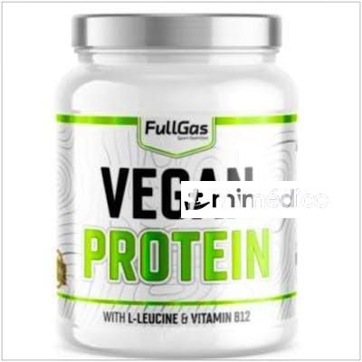 VEGAN PROTEIN FLAN VAINILLA CARAMELO 500GR. FULLGAS