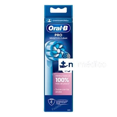 RECAMBIO CEPILLO RECARGABLE SENSITIVE 3UD ORAL B