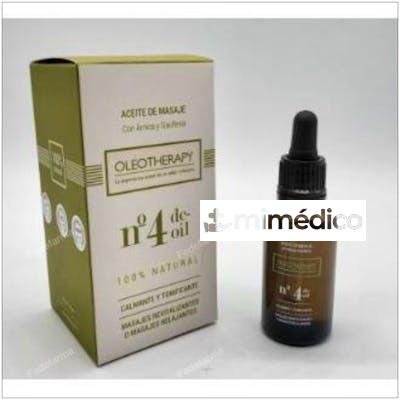 ACEITE DESCONTRACTURANTE Nº 4 CON ARNICA ECO 30ML. OLEOTHERAPY