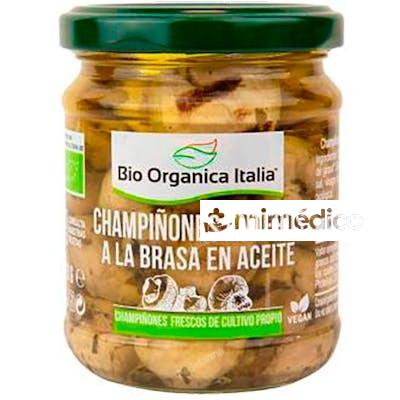 CHAMPINONES A LA BRASA EN ACEITE 190GR. BIO BIO ORGANICA ITALIA