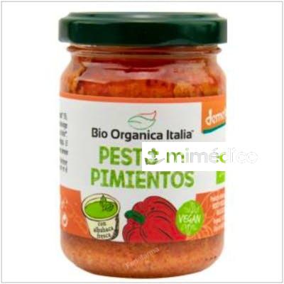 PESTO DE PIMIENTOS 140GR. DEMETER VEGAN BIO ORGANICA ITALIA