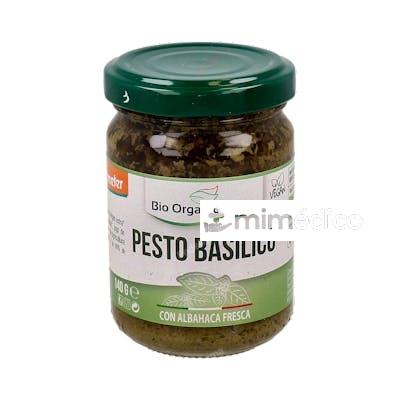 PESTO BASILICO 140GR. DEMETER VEGAN BIO ORGANICA ITALIA