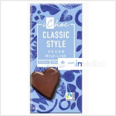 CLASSIC STYLE CLASICO CHOCOLATE 80GR. BIO VEGAN  ICHOC