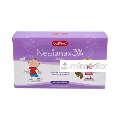 NEBIANAX 3% LIMPIEZA NASAL 20VIALES BUONA