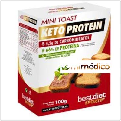 MINI TOAST TOSTADAS 100GR. KETO PROTEIN