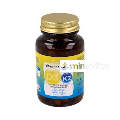 VITAMINA D3+K2 60CAP. PLAMECA