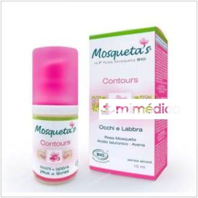 ROSA MOSQUETA CREMA CONTORNO OJOS-LABIOS 15ML. BIO MOSQUETA`S