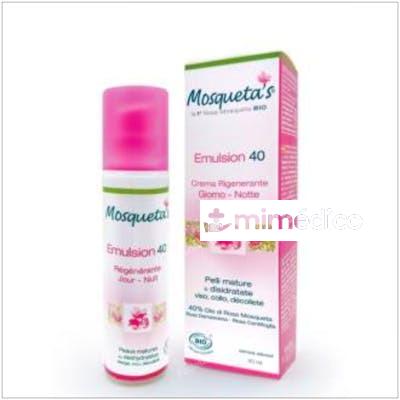 ROSA MOSQUETA EMULSION 40 REGENERADORA 50ML. BIO MOSQUETA`S