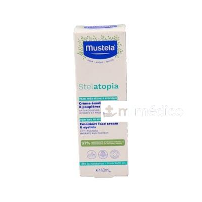 STELATOPIA CREMA FACIAL EMOLIENTE BEBE-NIÑO 40ML. MUSTELA