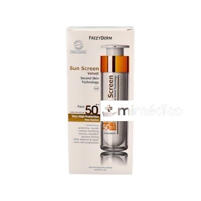 SUN SCREEN SPF 50+ CREMA FACIAL SOLAR 50ML. FREZYDERM